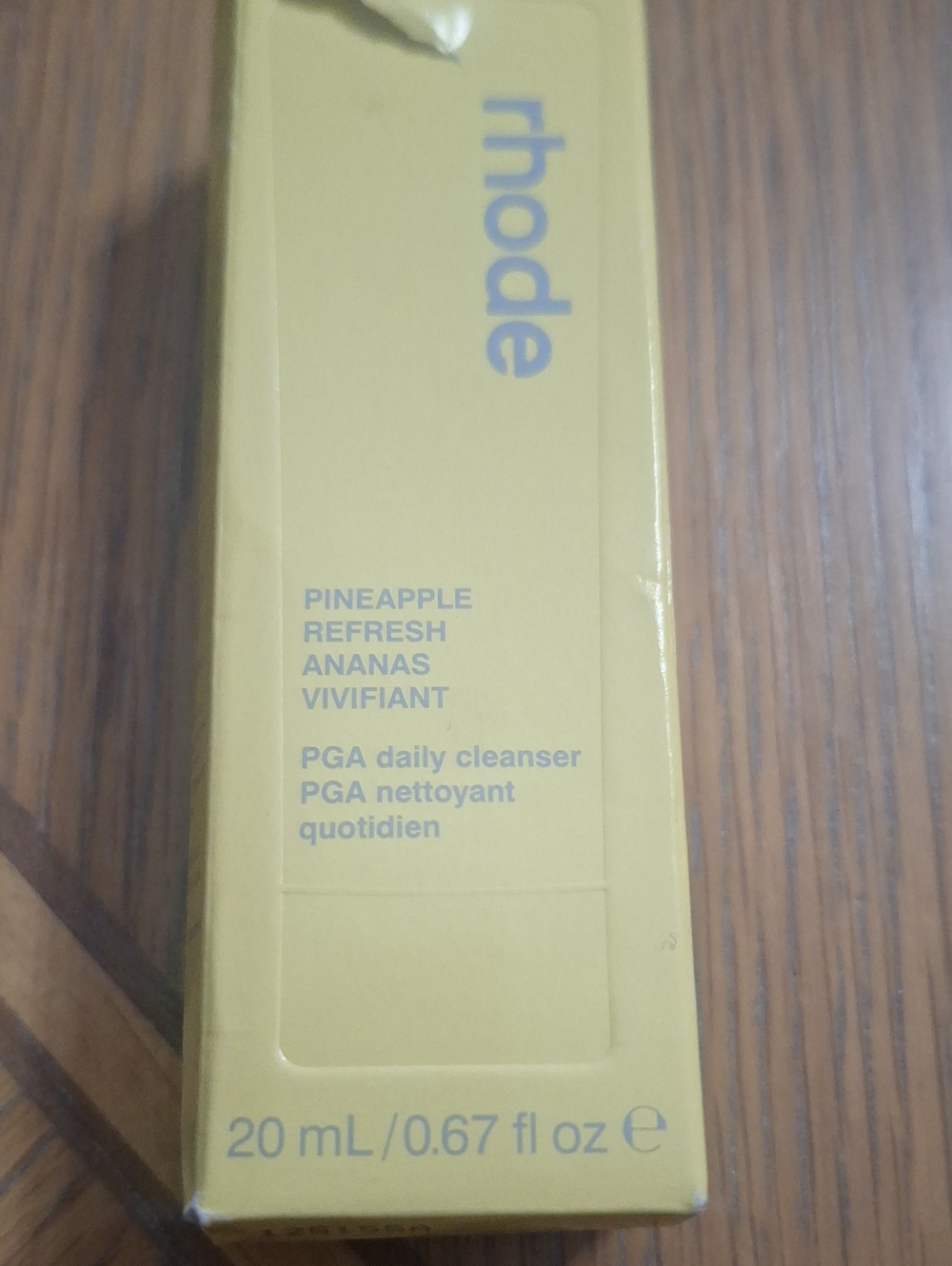 RHODE Pineapple Refresh Daily Cleanser — Yellow
